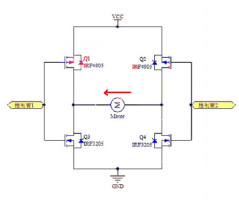 場效應(yīng)管 電機(jī)驅(qū)動(dòng)